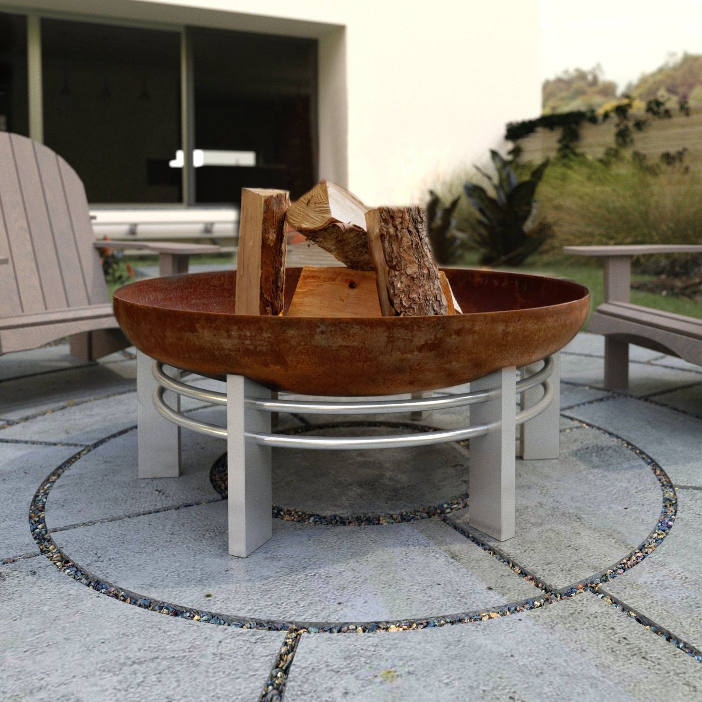 JURA rustende bålpanne, diameter 80 cm