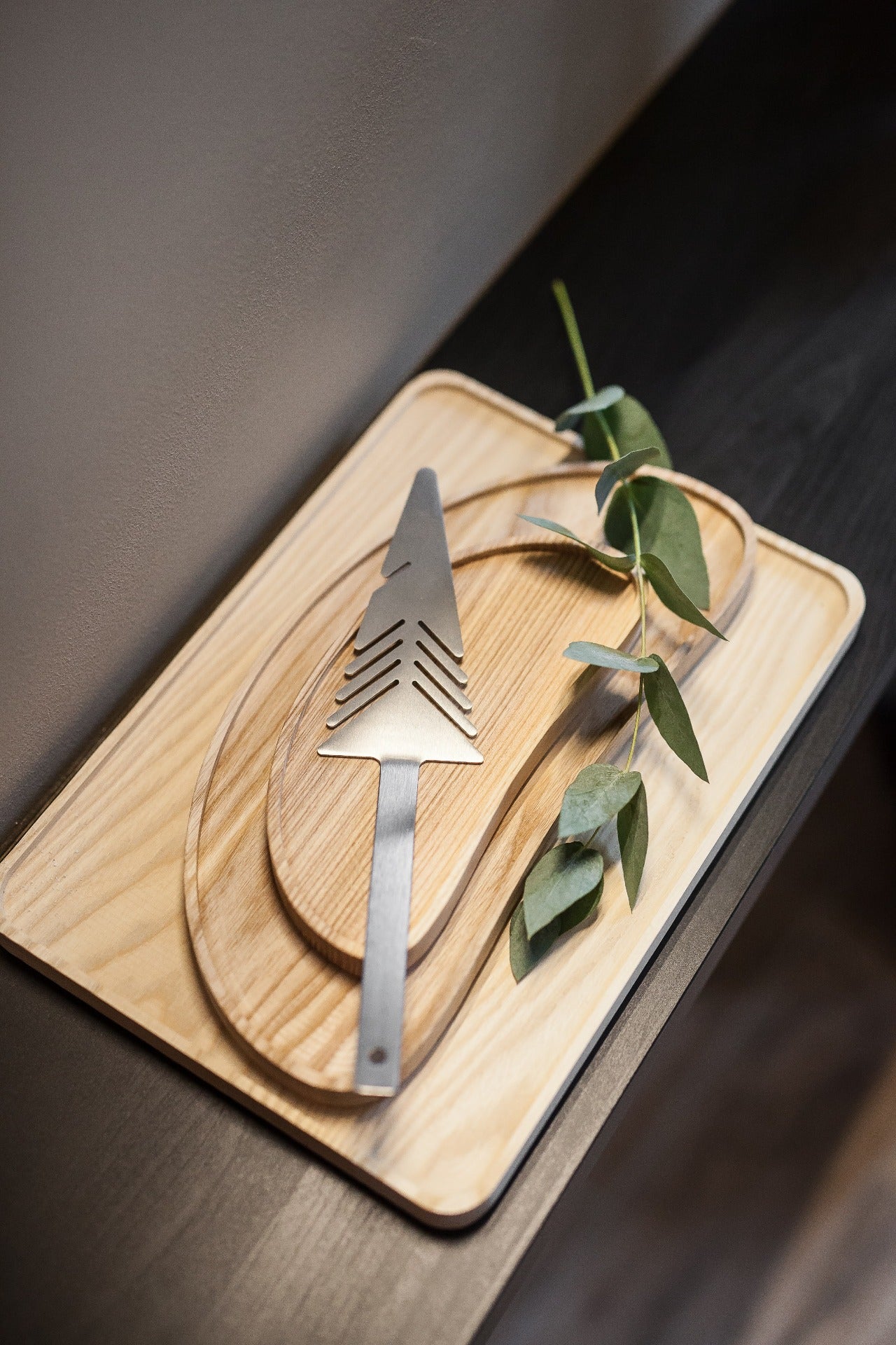 FURUNÅL kakespade i rustfritt stål