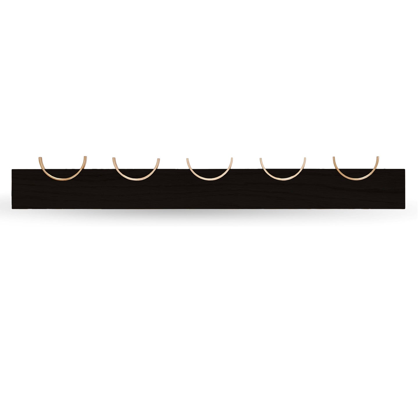 HJORT coat rack in brass