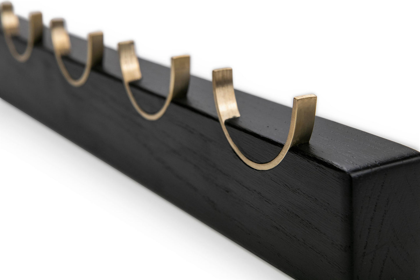 HJORT coat rack in brass