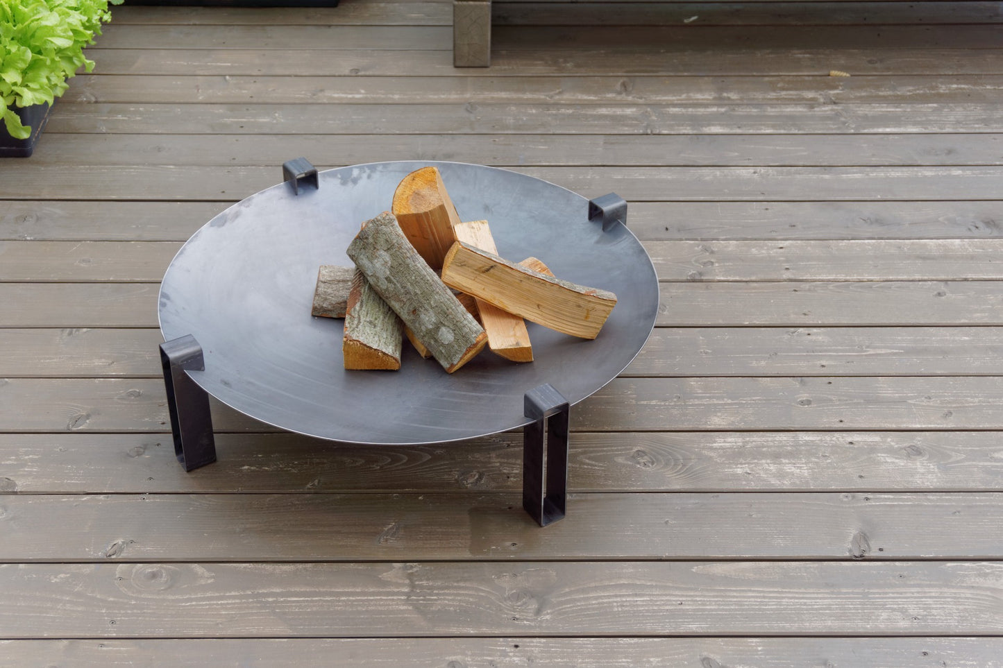 PLATÅ bålpanne i rustfritt stål, diameter 79 cm