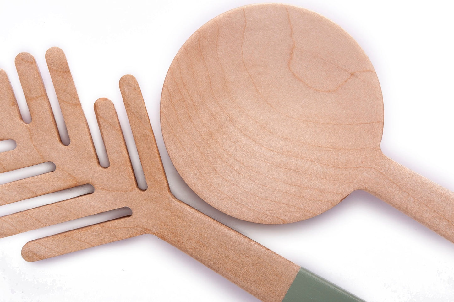 FURUNÅL salatbestikk i bjørketre