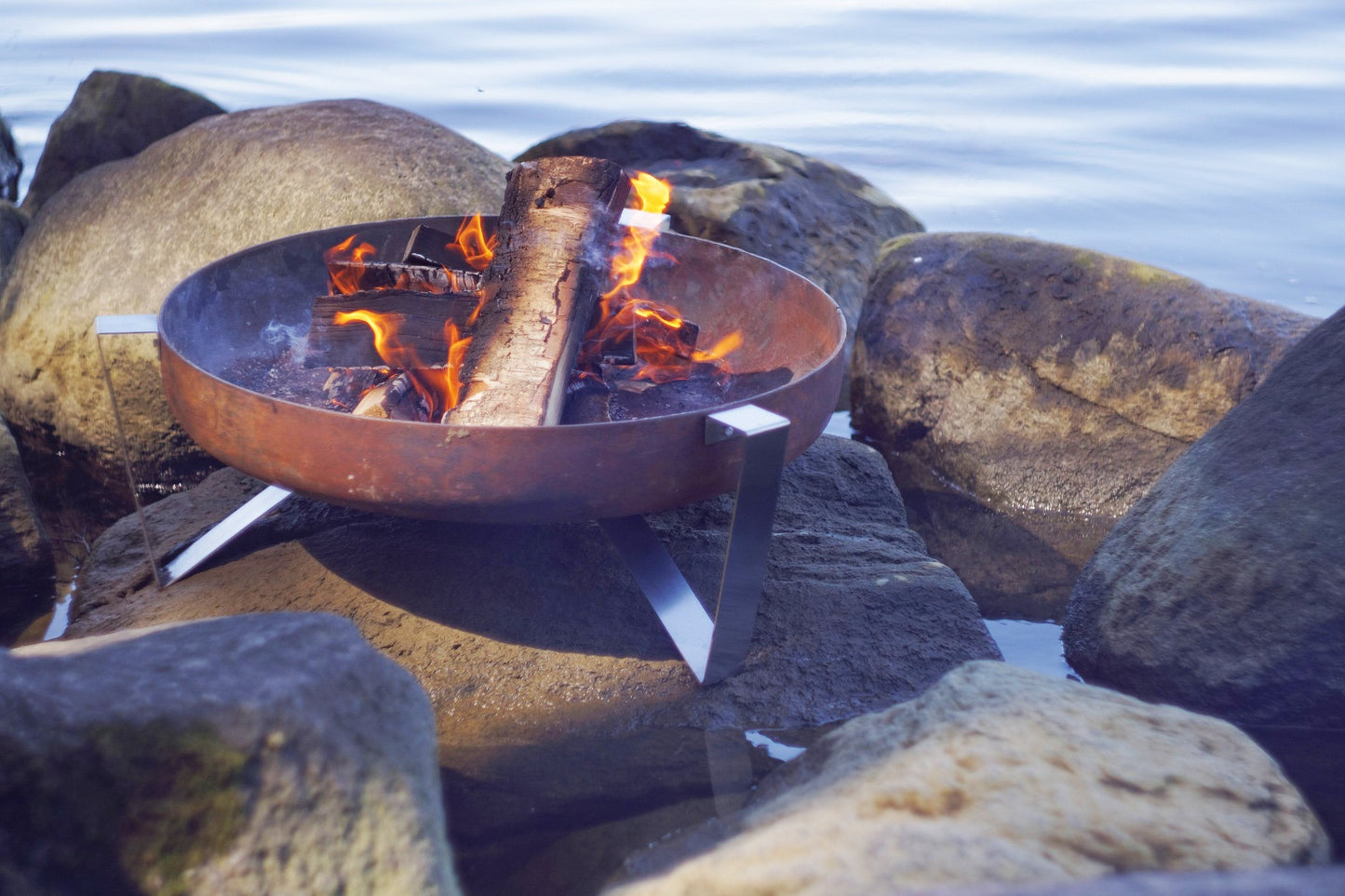 ETNA bålpanne med rustfritt beina