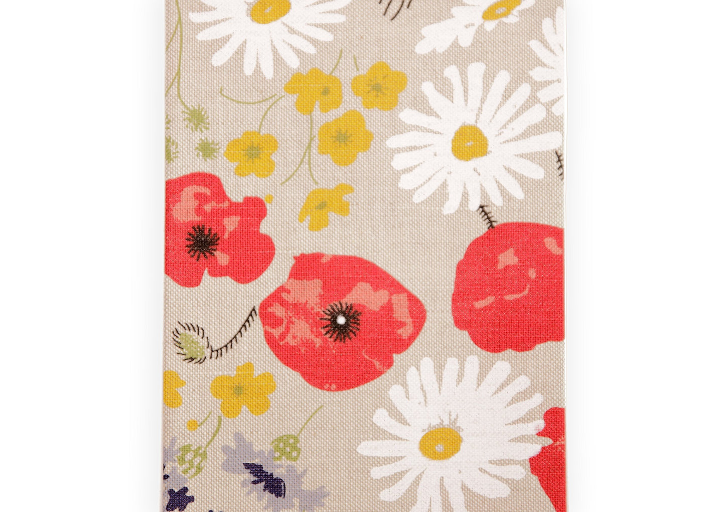 100 % lin kjøkkenhåndkle med blomster