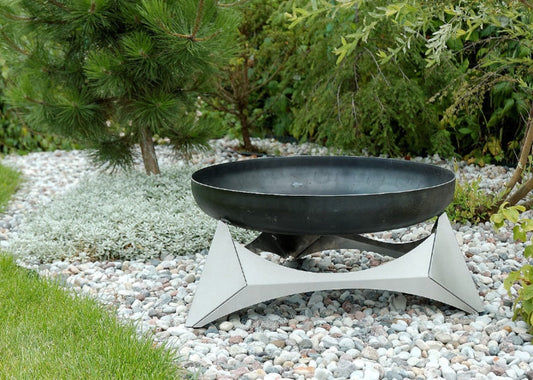 Arka bålpanne i rustende stål, diameter 63 cm