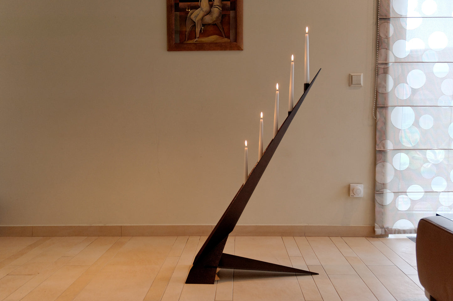 CLIFF floor candle holder